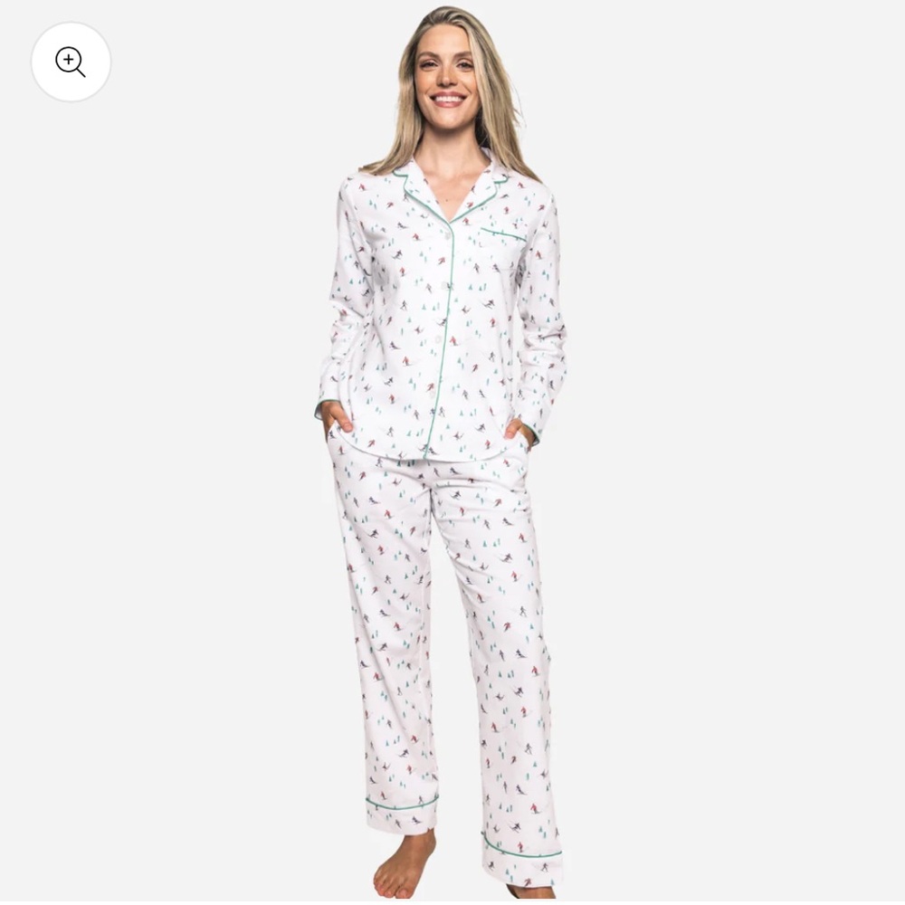 Petite Plume Flannel Apres Ski Pajamas